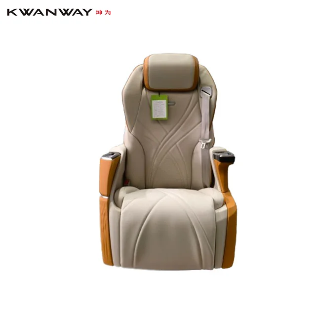 Hot Sale Middle Row Luxury Leather Car Seat Van Electric Car Seat for business luxury recliner car seat