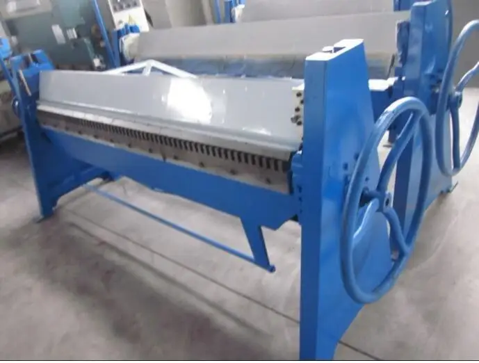 Manual folding machine hand duct tdf flange bending machine