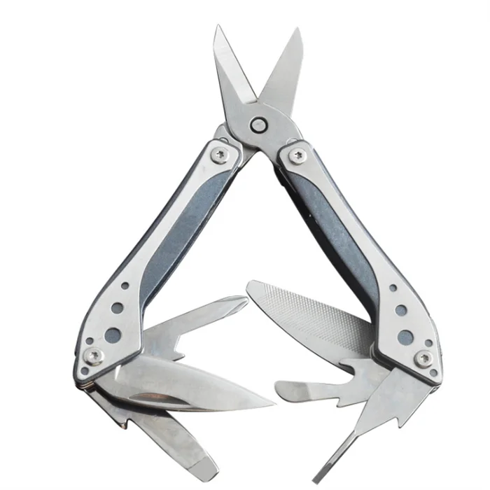 Multifunctional Folding Scissors Stainless Steel Scissors Keychain  Activities Business Gifts  Pocket Camp tool  drop shipping