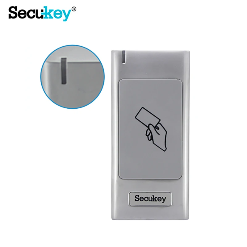 Secukey RFID Simple Standalone S6-EM 125Khz EM Card Metal Shell Access Control Card Reader