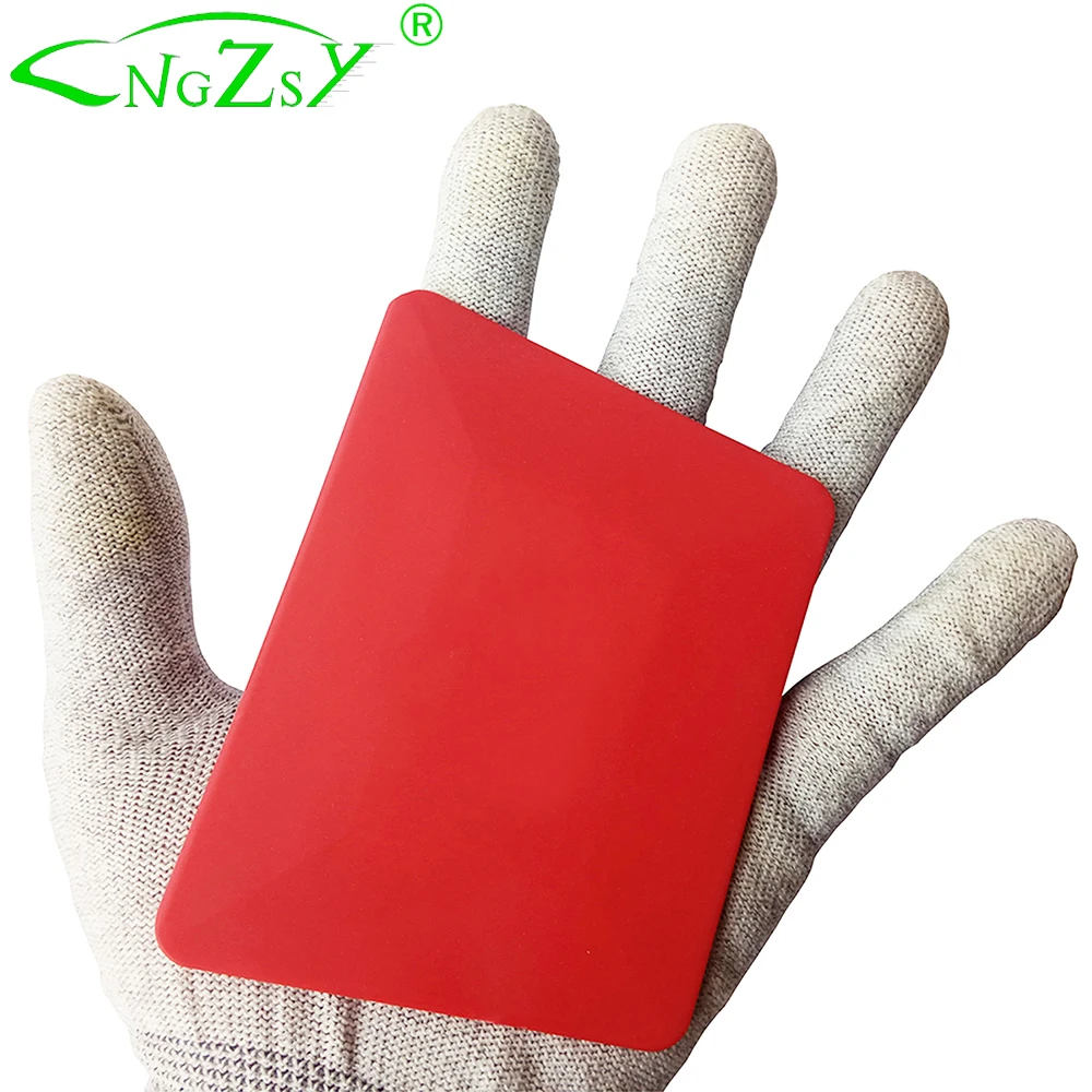 Мягкий Красный скребок для карт/скребок для наклеек A27