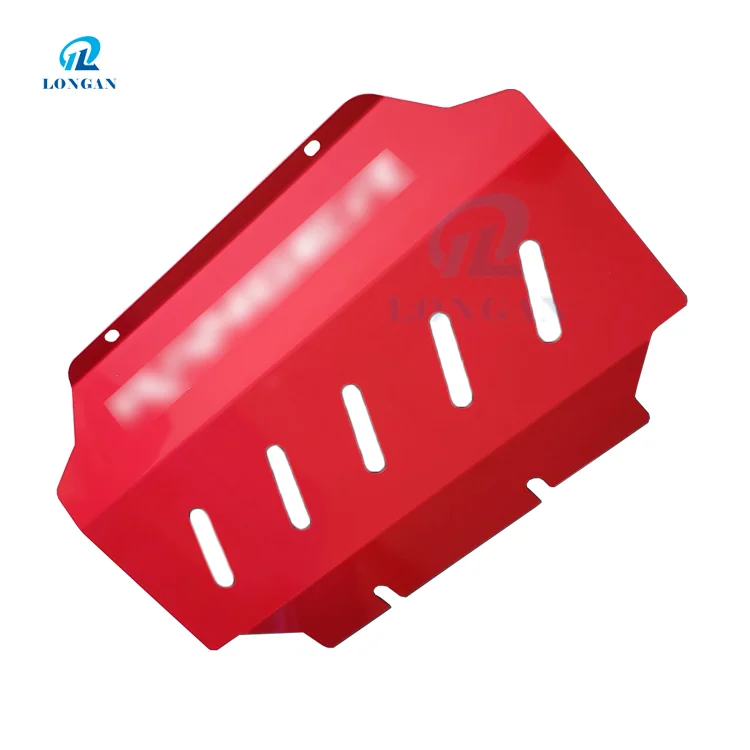 custom anti skid plate black car engine guard Iron red 3mm skid plate for RANGER 2015