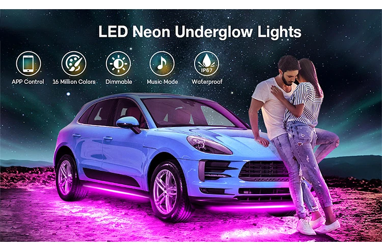 New popular tv sync golden al power led bar strip light smart 2835 for night light with batter pack guzhen