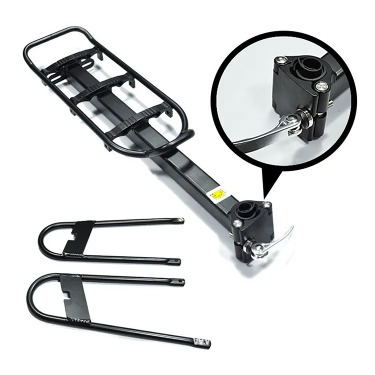 Bicycle Rear Rack Mountain Bike Rack Quick Dismantling Rack V Brake
