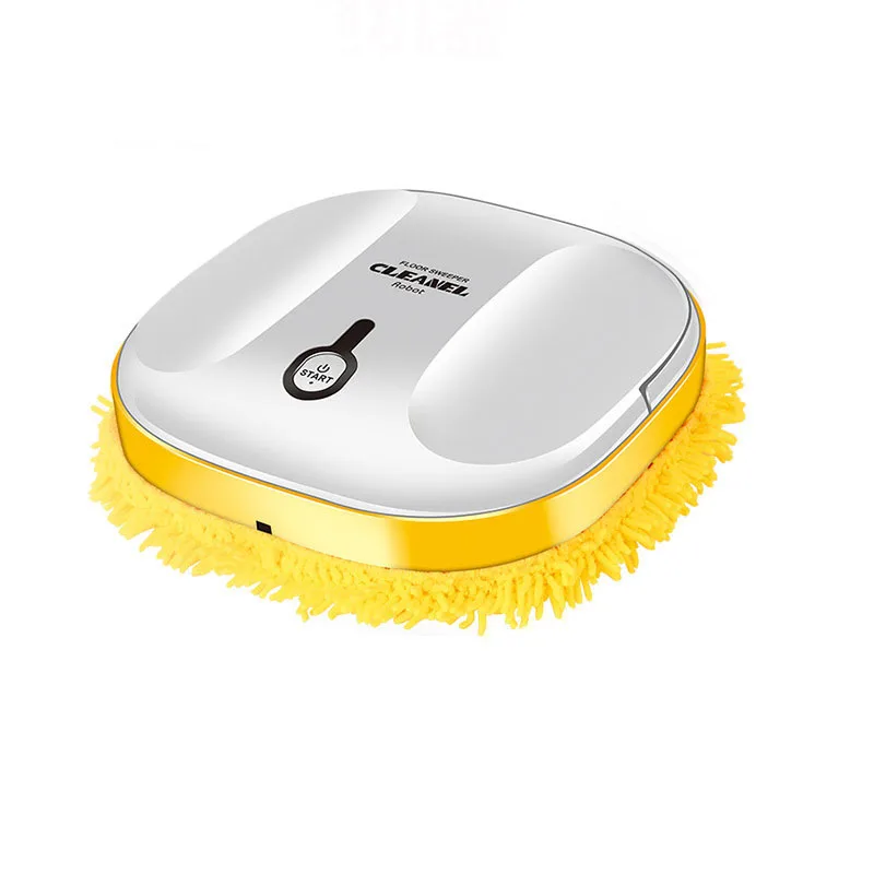 Малошумный мини-робот для сухой и влажной уборки с USB-зарядкой