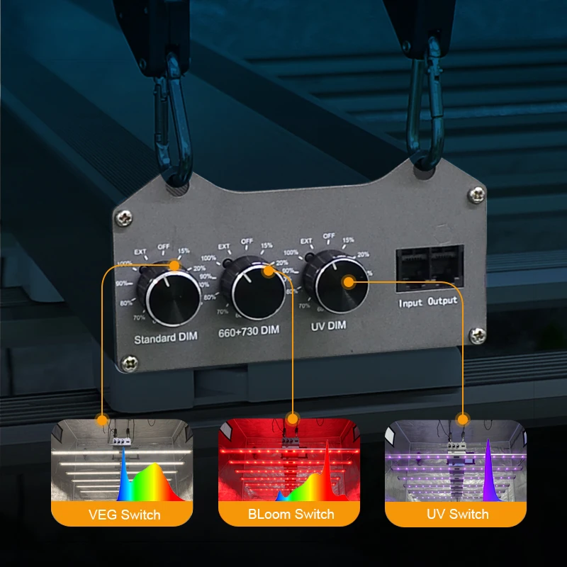 1000watt high yield t5 6500k bulbs 2000w small houseplant led grow light