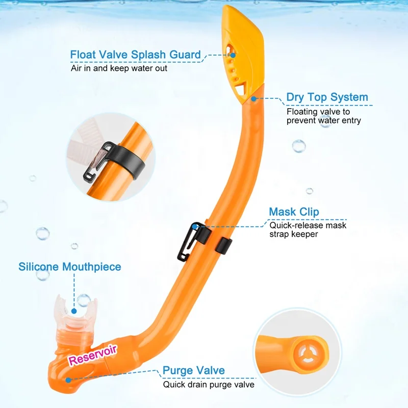 Double Tempered Glass Lens Diving Mask Silicone Skirt Strap Swim Scuba Goggles Snorkeling Free Diving Mask And Snorkel Set