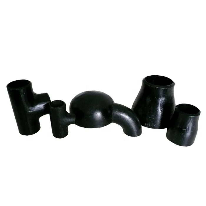 China carbon steel pipe fittings elbow sch40