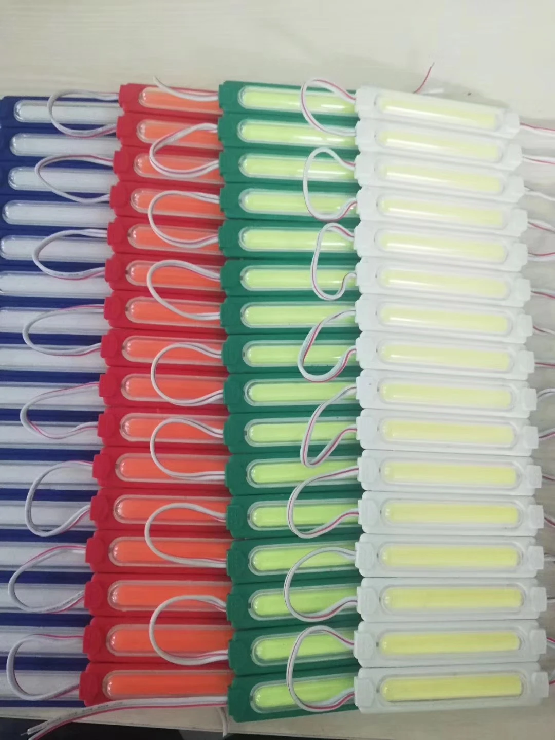 DC12v 24V 2w COB LED Module Light Injection Module Len Car Truck Module Red Yellow Pink LED Sign Backlight Advertise Light