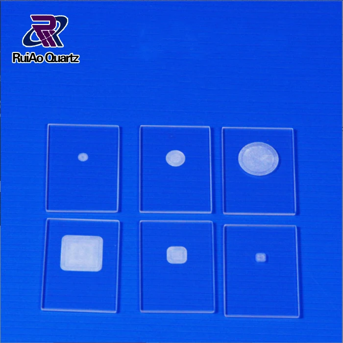 Xrd sheet heat resistance transparent quartz glass sheet