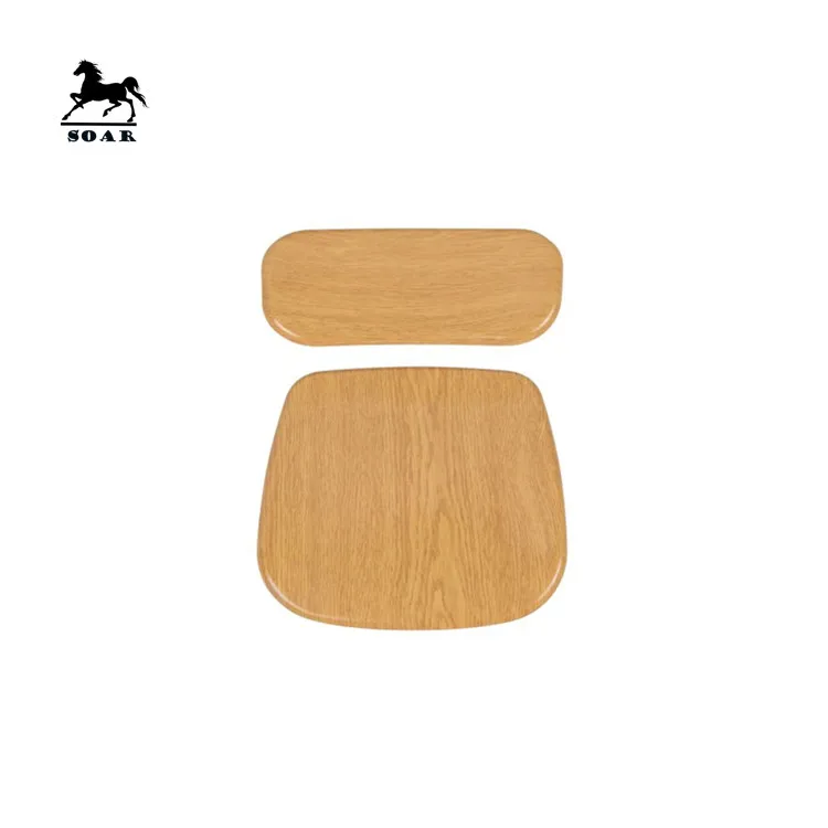 Werzalit cheap moulded board seat and back for school furniture chair