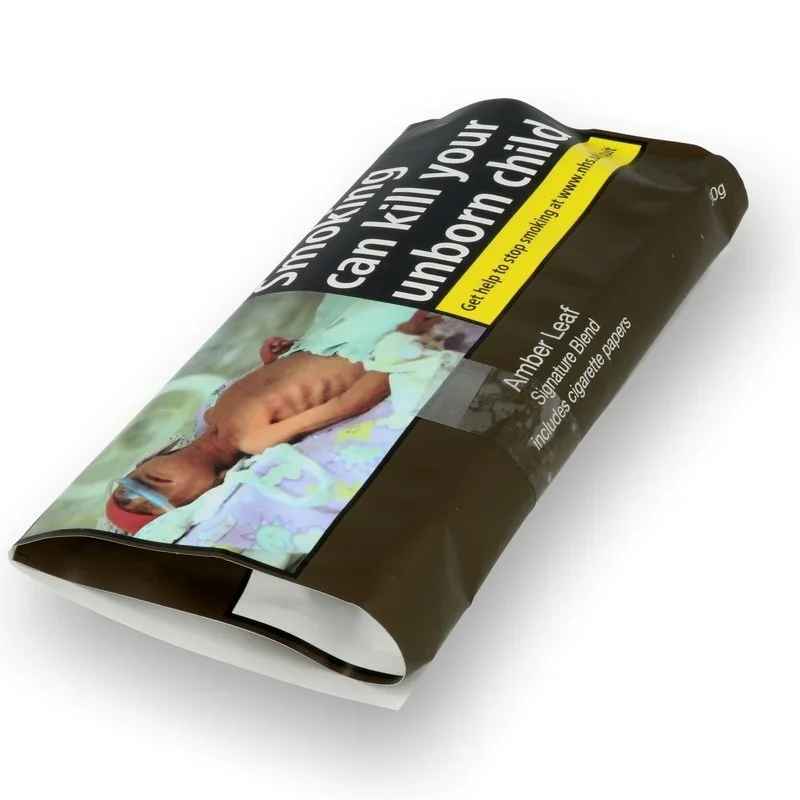 australian standards walter 25g 50g spice cigar tobacco leafs package pouch with ziplock packagine bags