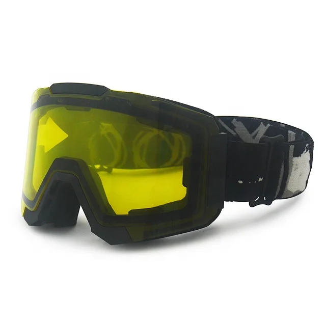 Wholesale Cylinder UV400 Anti-fog Impact Snow Skiing Snowboarding Sport Glasses Magnetic Ski Goggles