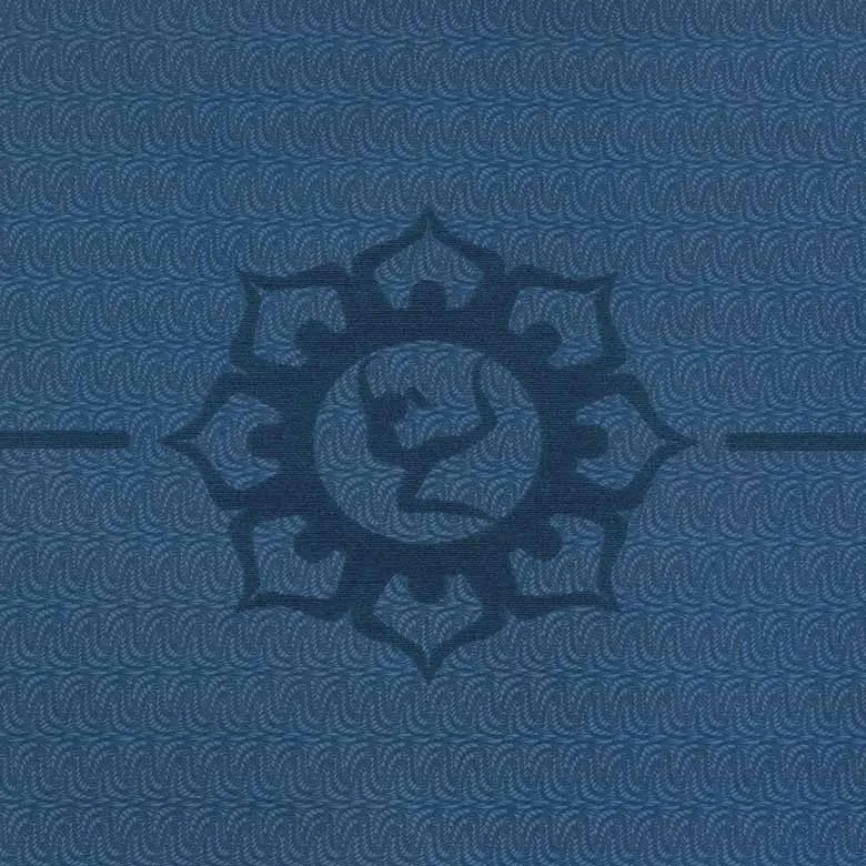 Eco Friendly Organic Blue TPE OEM Yoga Mat 6mm Anti Slip Non-slip Double Layer Tpe Yoga Mat