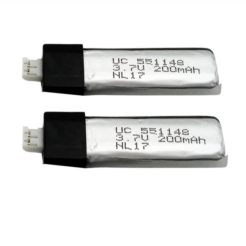 Литий-полимерный аккумулятор 3,7 в 200 мАч 551148 V911RC для вертолета WLtoys F929 F939 RC