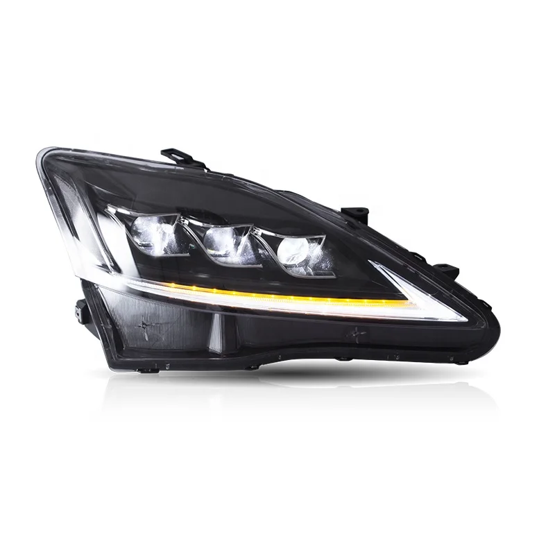 VLAND Factory последовательное 2-е поколение XE20 IS 220d/F 300 350 передняя фара 2006-2012 автомобильная система освещения светодиодные фары для Lexus IS250