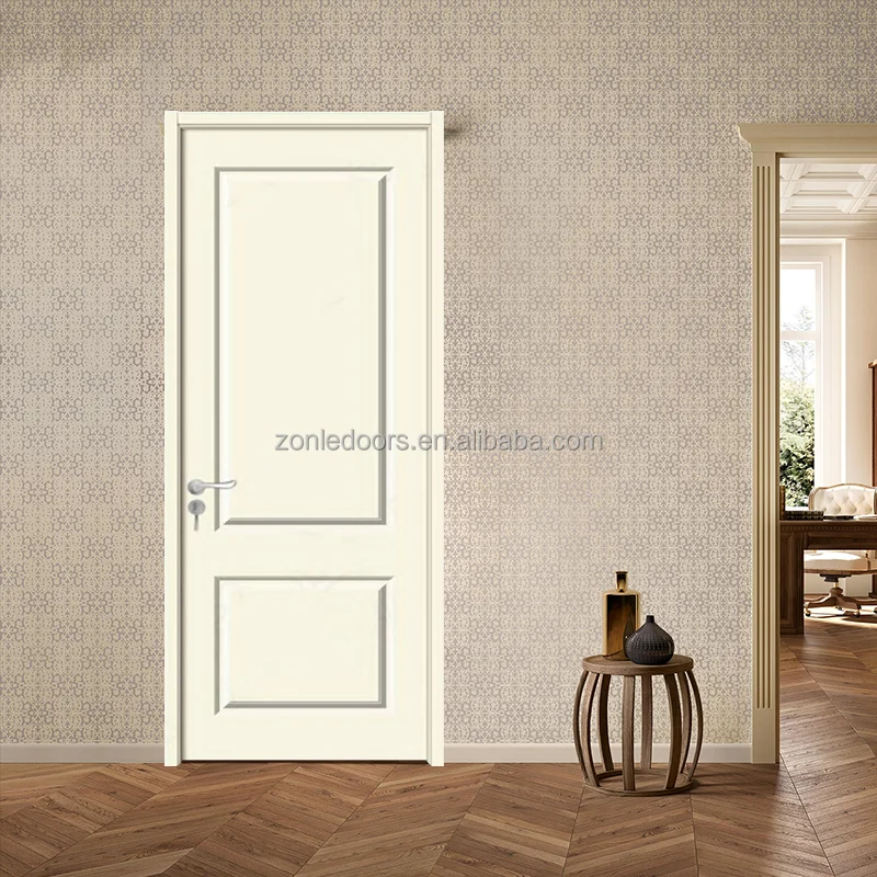 Waterproof Soundproof Wpc Assembly Door Panel Waterproof Door For Hotel with smart lock