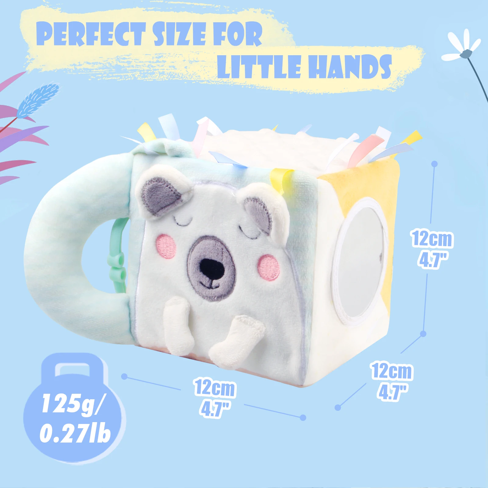 New Design Cute Animal Kids Plush Toys Infant Doll Sogt Activity Cute Polar Bear Plush Toys For Children