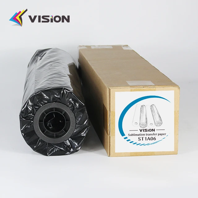 
Sublimation transfer paper, premium 100g fast dry dye sublimation paper roll size for clothes 