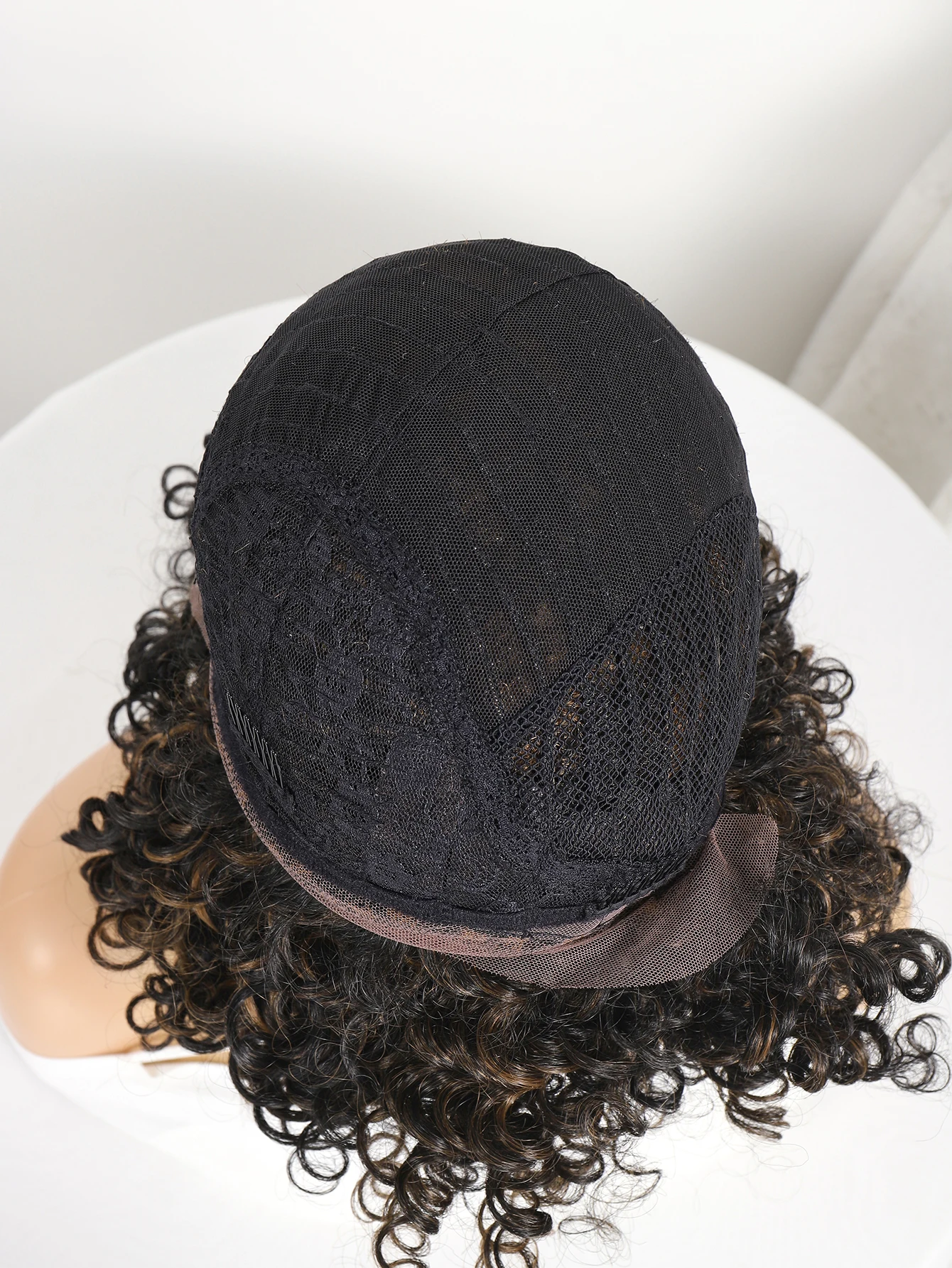 Newlook Foreign trade African black short hair and fluffy small curly hair new chemical fiber hair wigs