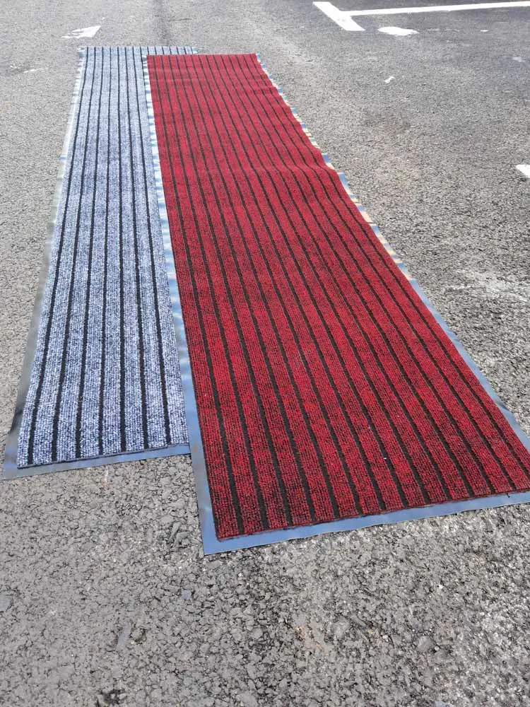 Anti Non Slip Indoor Outdoor Rubber Backed Utility Runner Rugs