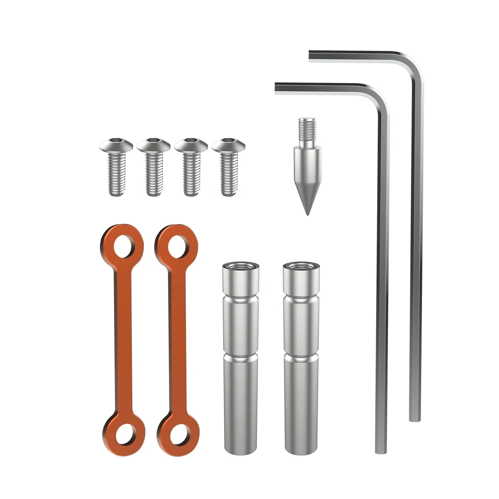 
New Design AR-15 Stainless Anti Walk Rotation Pins Orange .154 Non-rotating Screws Anti-slip Fixed Column Rotation Pins AR15 