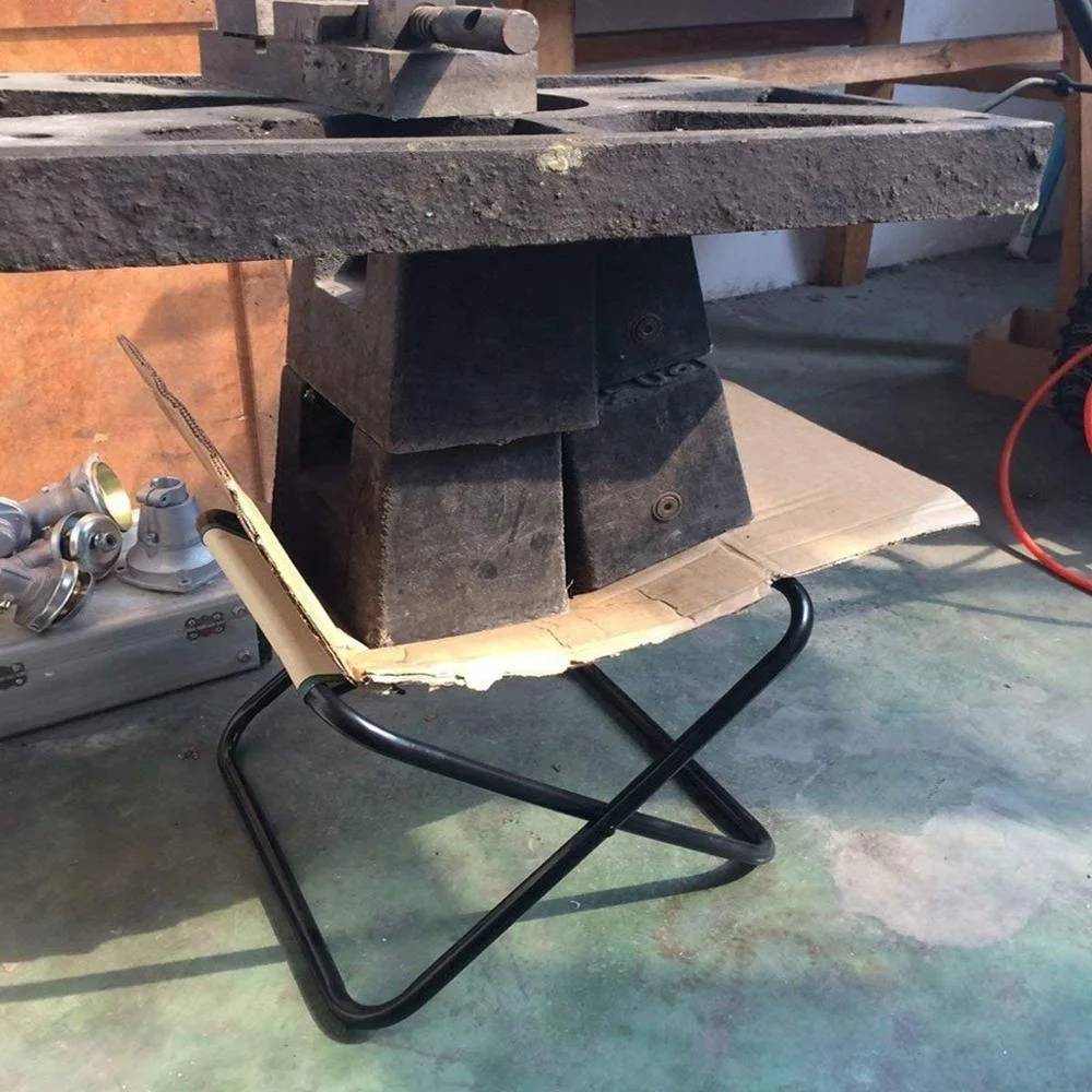 Garden Kneeler and Seat Stool Heavy Duty Garden Folding Bench  Soft EVA Kneeling Pad