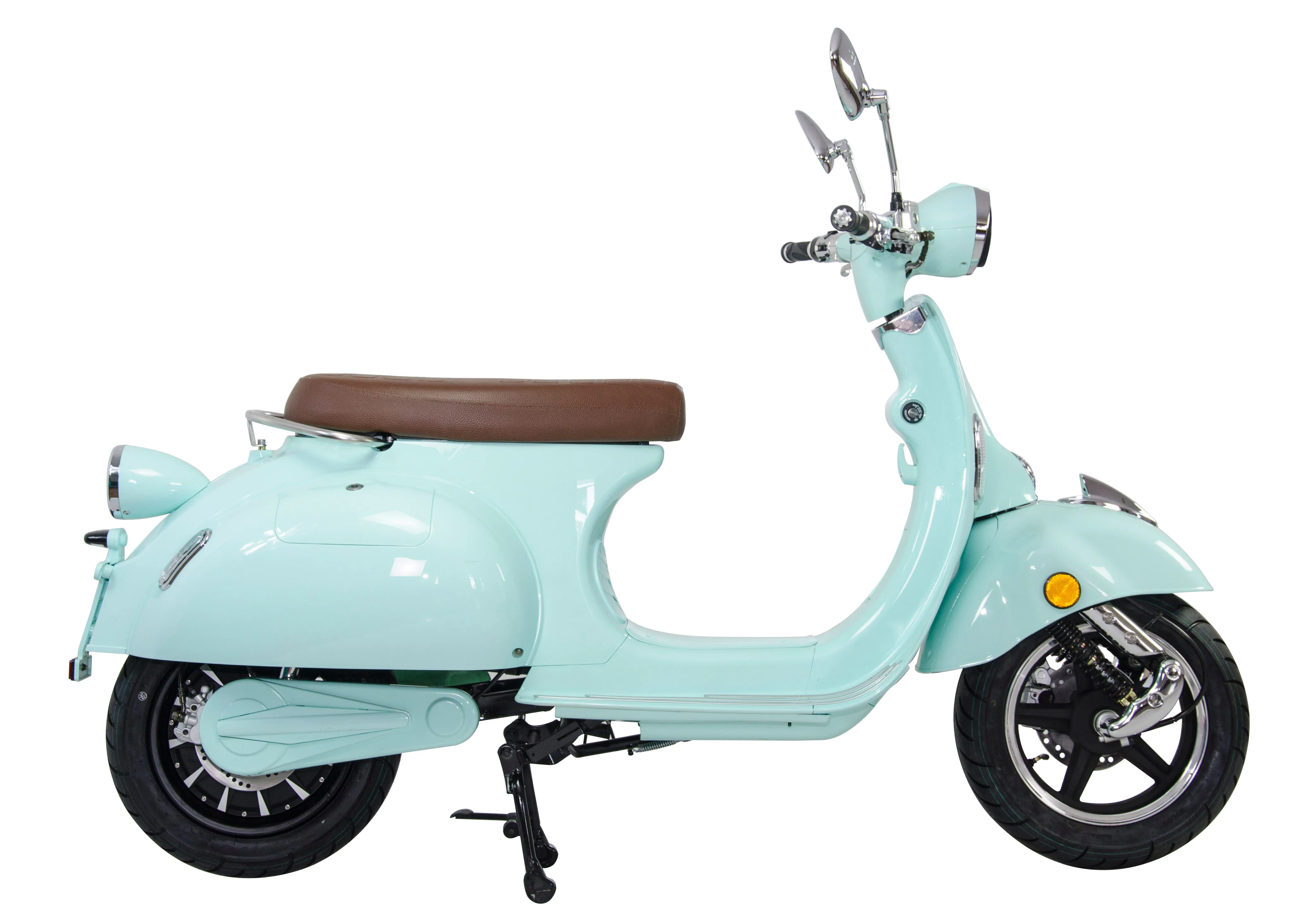 EU Warehouse Gaea EV4000 Retro Style E Moped 100cc 4000W Electric Motorcycle Scooter