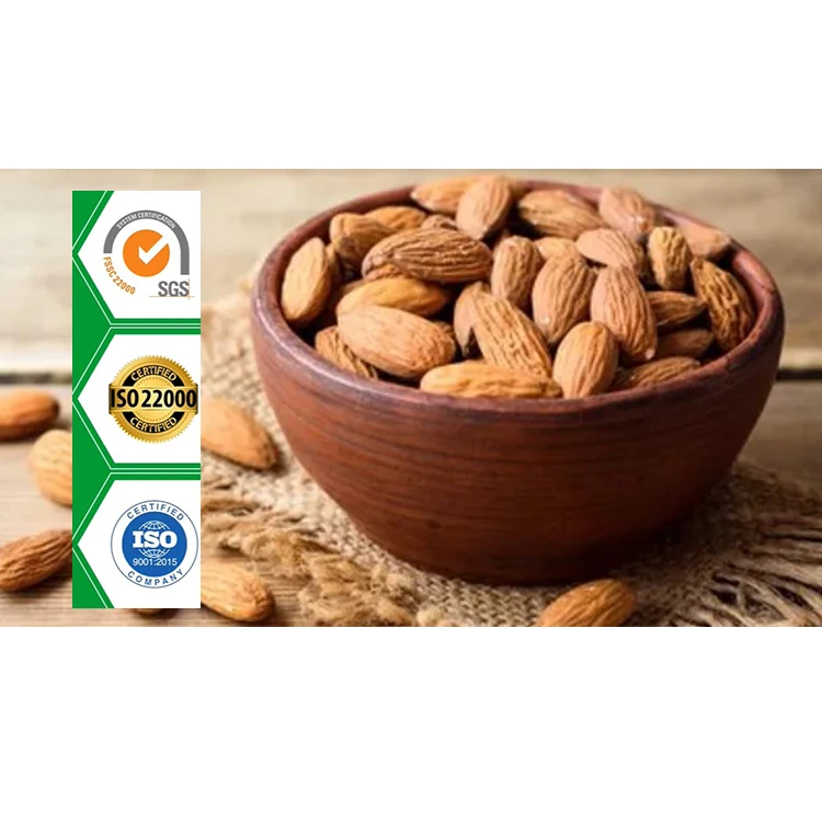 
Healthy Top Grade Organic Almond Kernels Dried Almond Nuts 