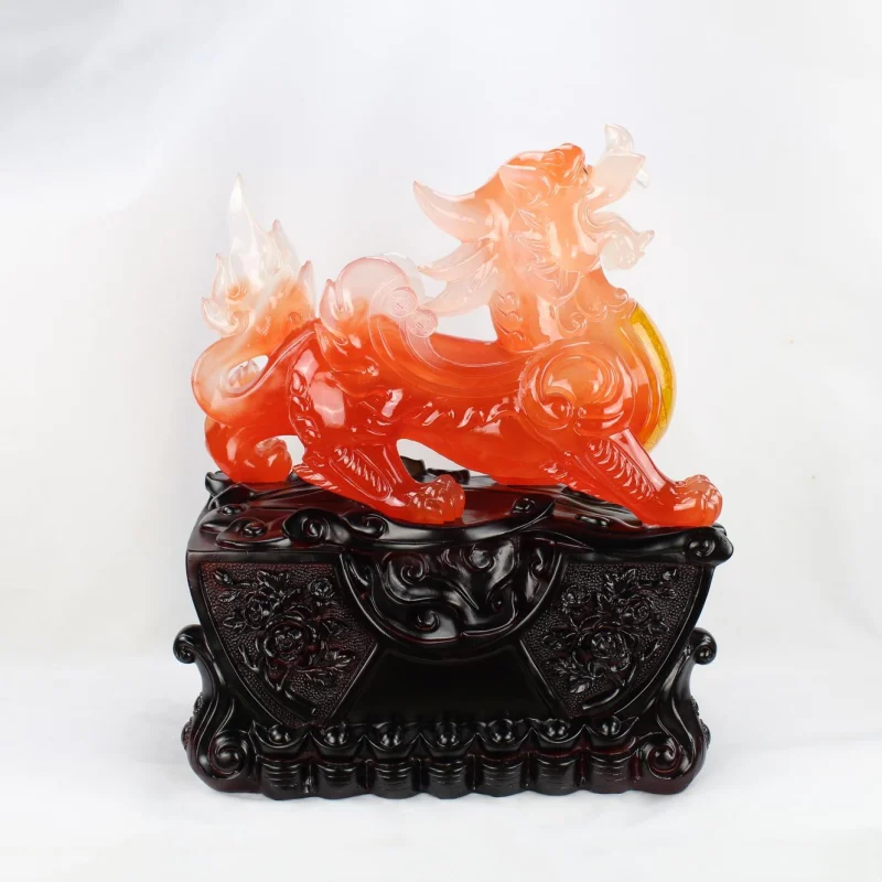 Статуя Pixiu Piyao скульптура животных художественная статуя домашняя Fengshui подвеска