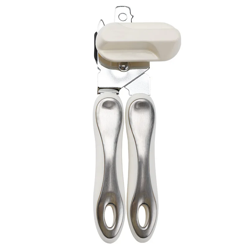 Custom/Wholesale Stainless Steel Manual Canned Food Can Opener with ABS Handle Go Swing Can Opener
