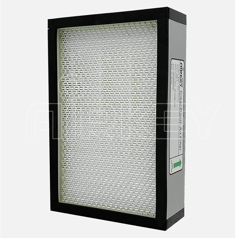 High Efficiency H13 H14 Hepa Filter 99.995%@0.3μm for Modular Cleanroom