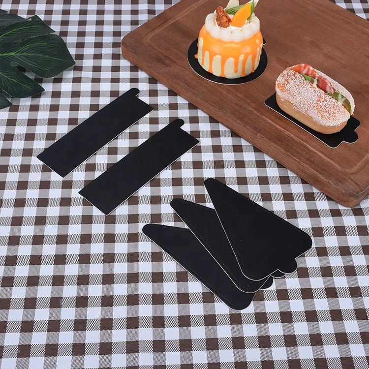 2.5 mm high quality  gold cardboard base rectangular paper cake board