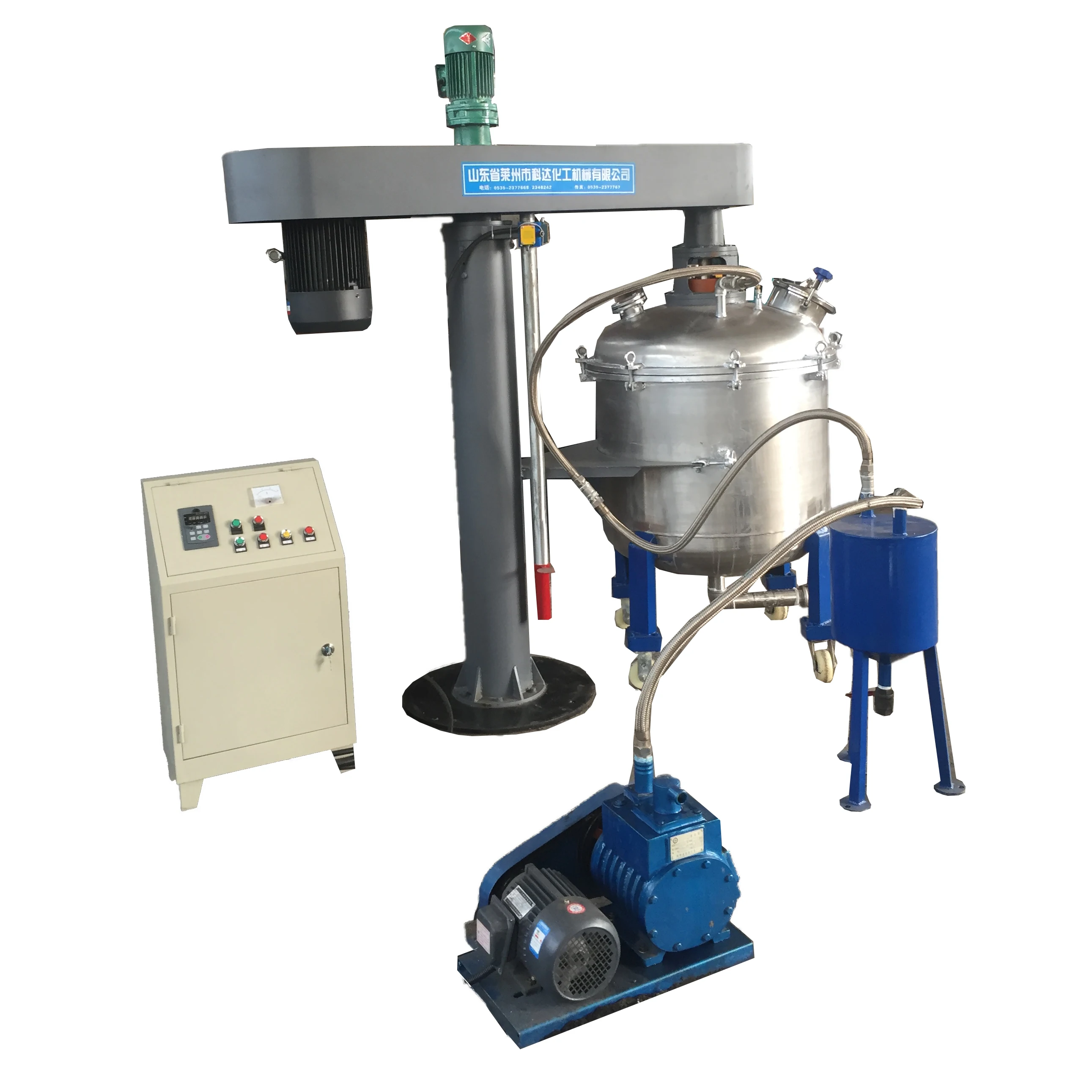 Liquid Soap Making Machine cosmetic pharmaceutical cream mixing machine vacuum dispersing mixer mixer machine
