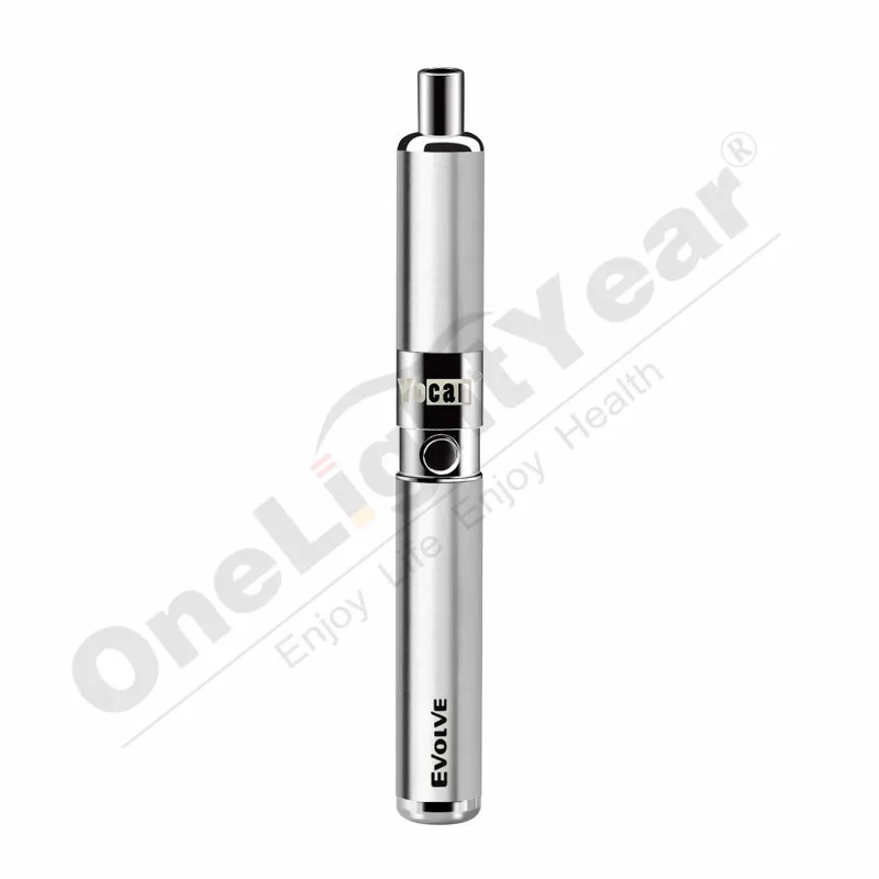 Лучший vape pen 650MAH с двумя тепловыми катушками сухой травы испаритель Yocan Evolve -D 2020