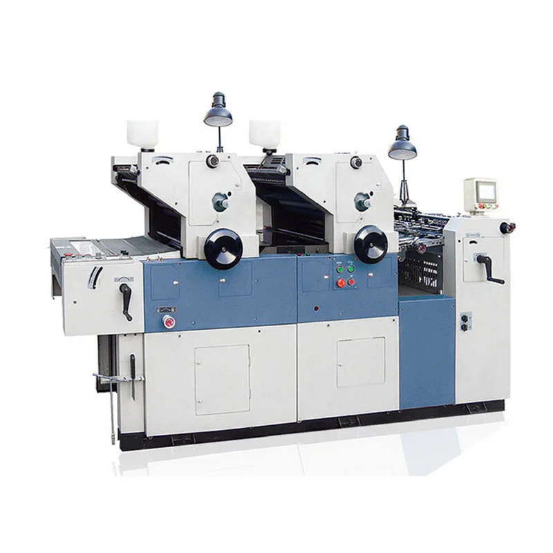 Model 2023 Best Paper Sheet Printer 2 Colour Offset Printing Machine For Sale