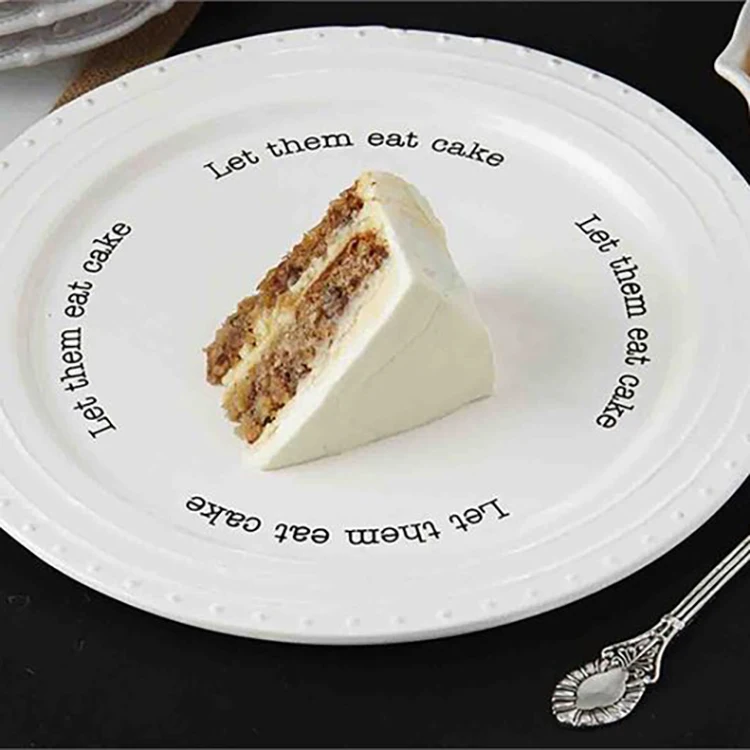 
Top Quality Competitive Price Dinner Set Craft Ceramic Food Plates 
