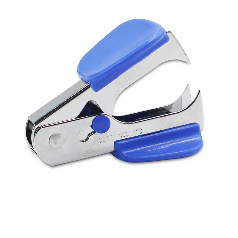 
UMI Office stand desktop Good Quality colorful Office Metal button lock staple pin remover for staple 