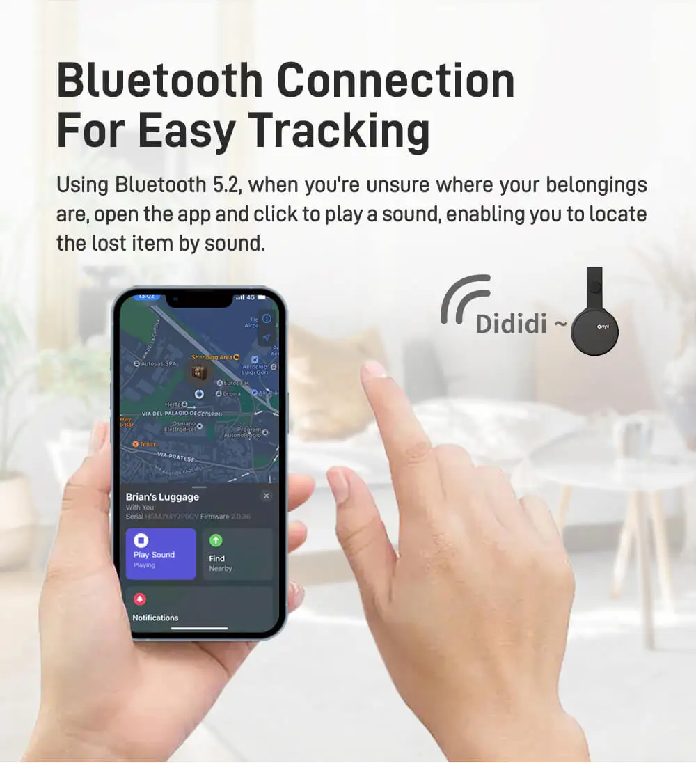 Smart Bluetooths Tracker Work Key Finder for Find My APP Anti Lost Locator Car Key Finder