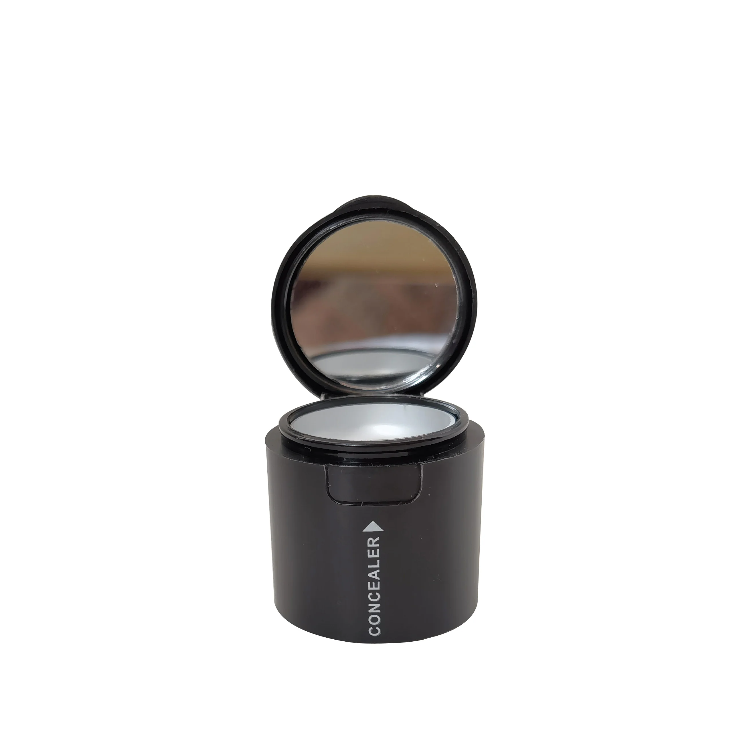 Unique Cosmetic 30ml Foundation Tube with Mirror Customized Black BB Cream Tube Container Cosmetic Usage Soft PE Tube