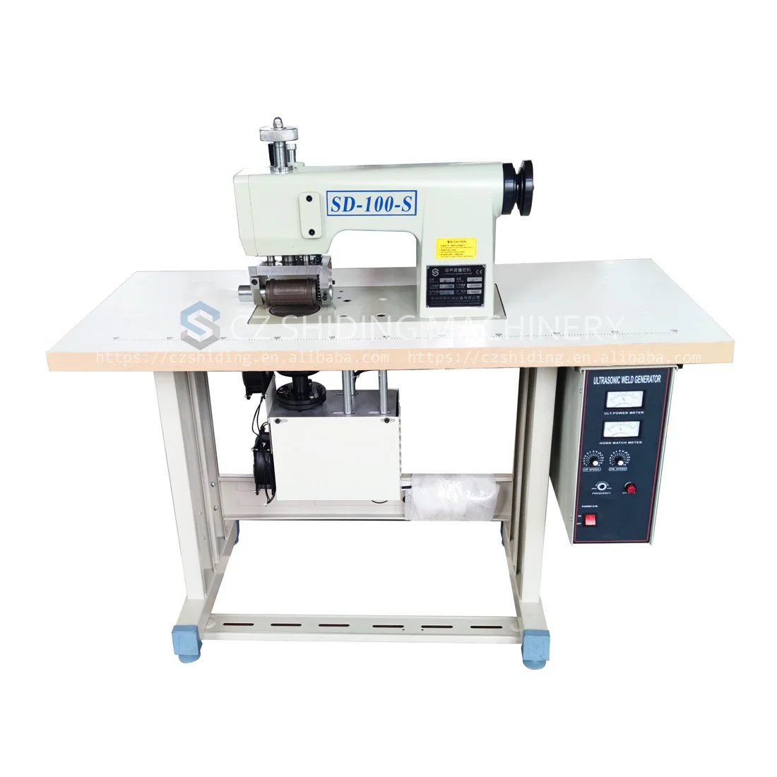 300MM Ultrasonic Lace Sewing Machine for All Kinds Fabrics SD-100-S from Shiding