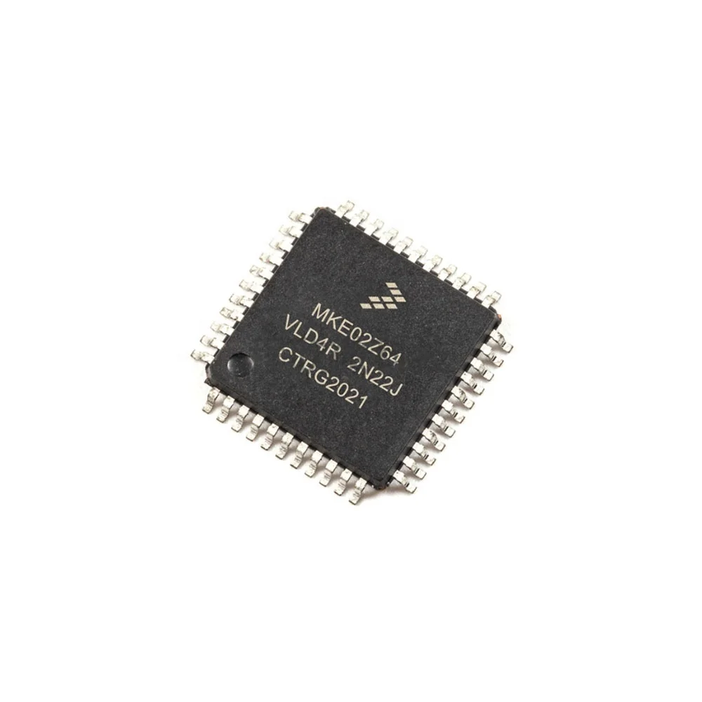 MKE02Z64VLD4R Purechip Electronic Component New & Original ARM Microcontrollers QFP44 MCU 64K flash 40Mhz IC BOM