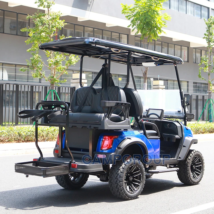 Оптовая продажа американская одобренная литиевая тележка для гольфа 4wd внедорожный клубный автомобиль экскурсионная электрическая