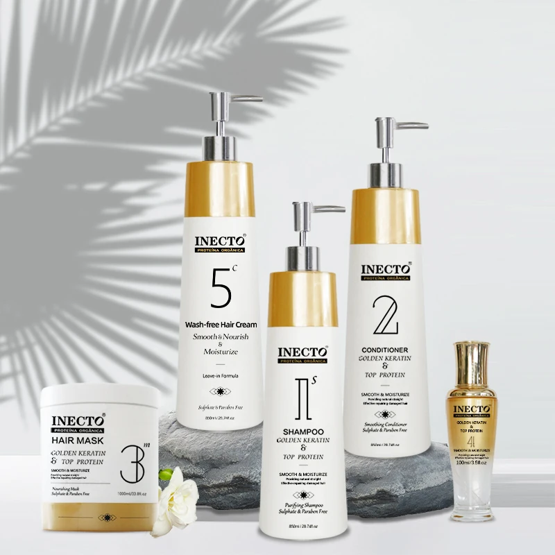 Wholesale Natural hair care sets (new) curly hair sulfate free shampoo and conditioner