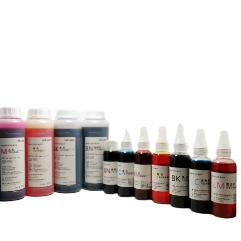 Wholesale Custom Label Pack 4 Colors Food Ink 100ml Bottle Edible Inkjet For Cake Coffee Printers Refill Bottles Water-based