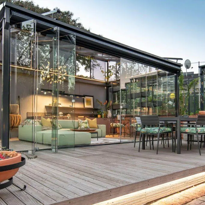 Interior frameless glass partitions folding sliding doors exterior balcony sliding bifold door