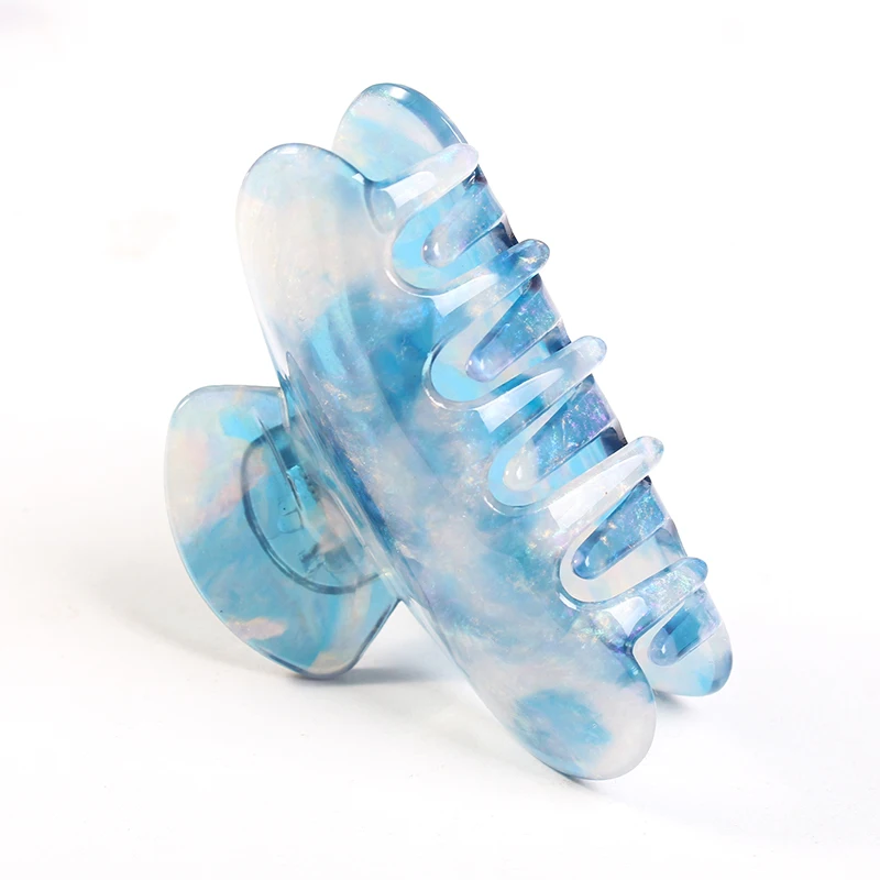 Wholesale Fashion Hair Accessories Cellulose Acetate Tortoise Shell Hair Claw Clip for Woman acetate hair jaw clamp claws