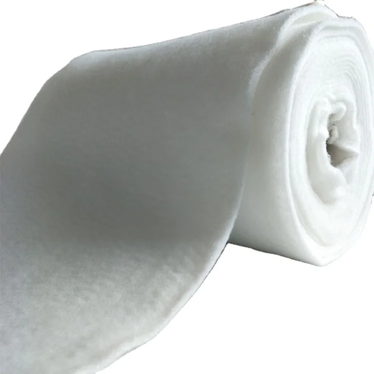 High Quality Es Fiber Needle Filter Cotton Hot Air Cotton for cup shape N95 woven fabric