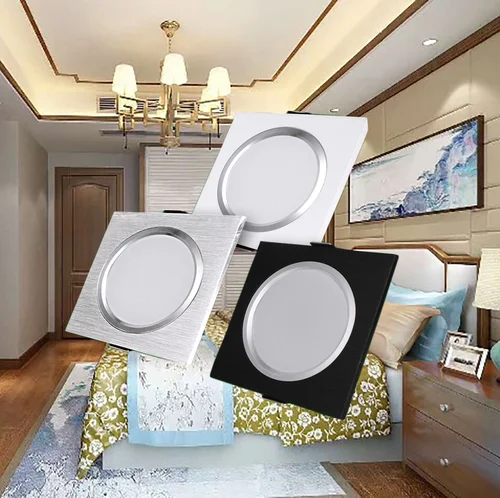 
hot sales Three light colors with good heat dissipation can be selected without visual stroboscopic led downlight 