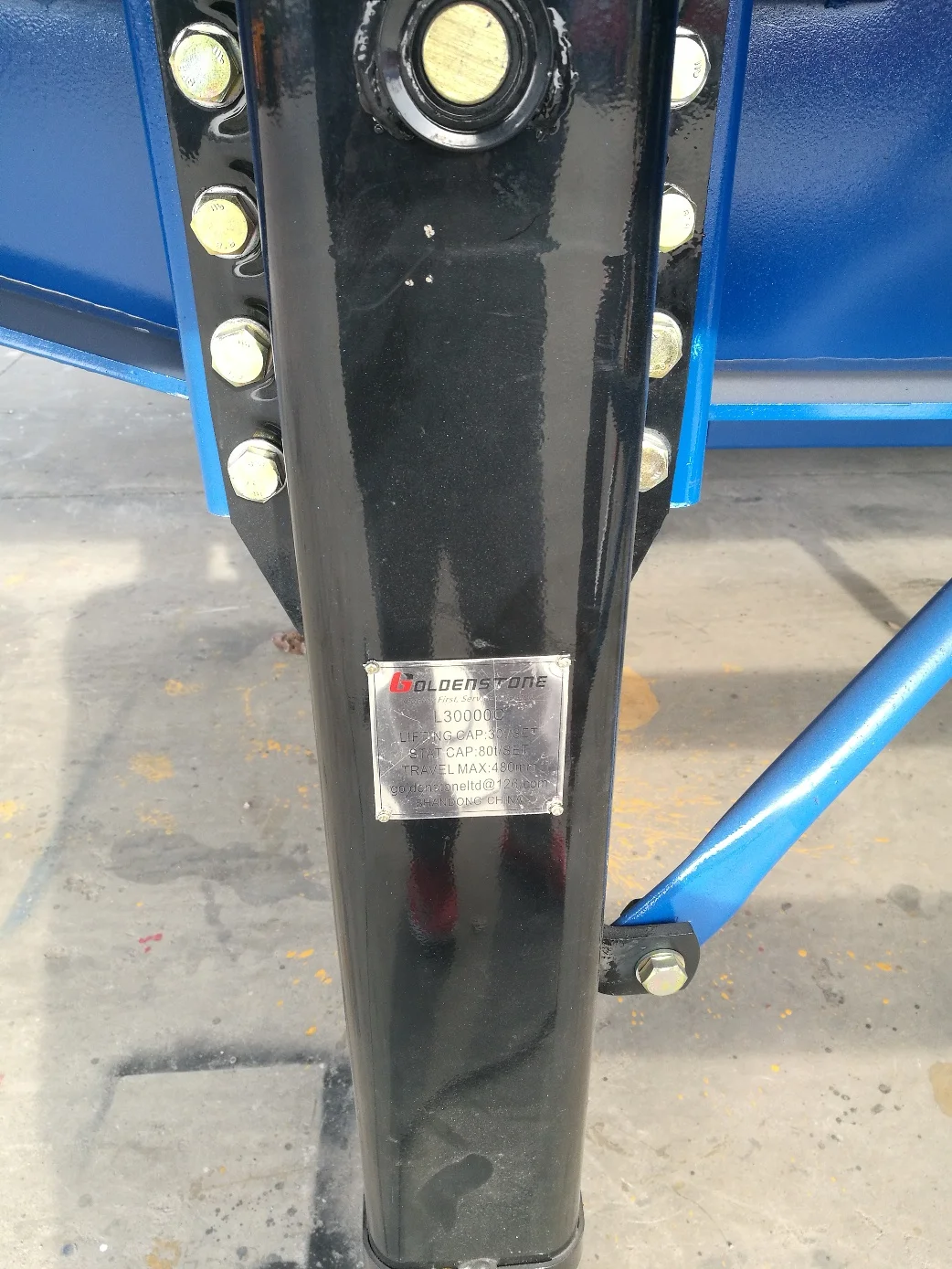 High-Capacity 20CBM Two Axle Dump Tipping Trailer Excellent Stability Semi-Trailer with 12R22.5 Steel Tyre